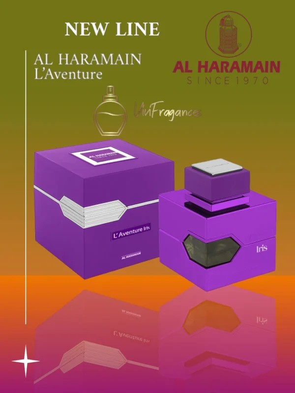 al haramain l'aventure iris unisex extrait de parfum 3.4 oz