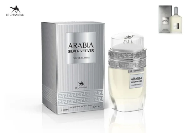 arabia silver vetiver eau de parfum 100ml▫️