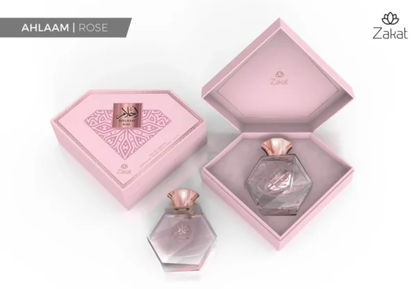 ahlaam rose zakat 100ml✔️
