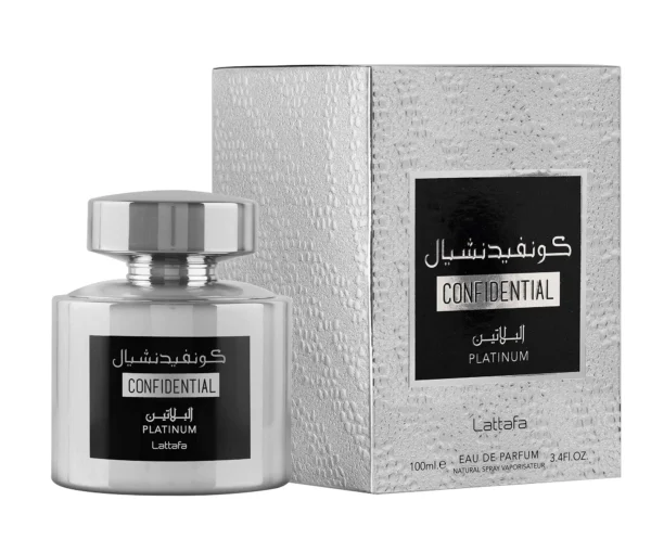 lattafa confidential platinium