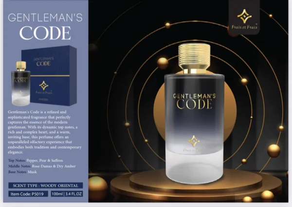 frais et frais gentleman's code 100 ml