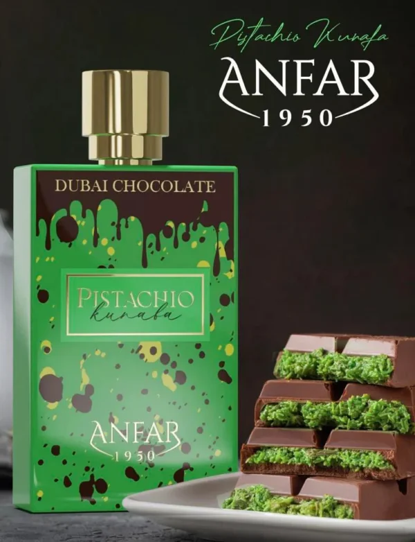 anfar pistachio kunafa 80 ml (dubai chocolate) extrait de parfum