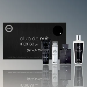 set armaf club de nuit intense men ( 4 pc set ) 3.6 oz.▫️
