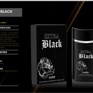 extra black emper inspirado en xs
