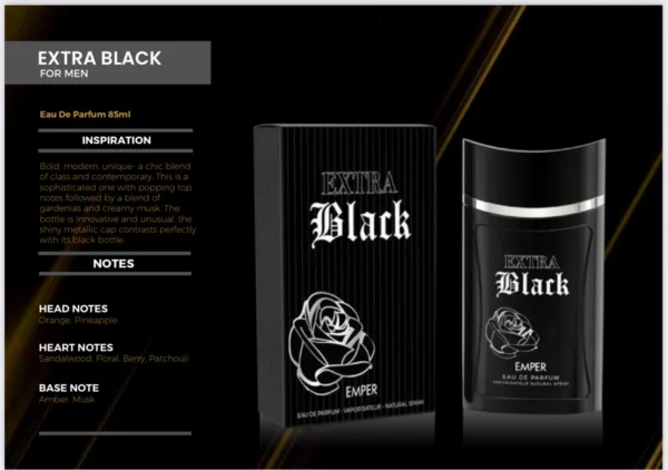 extra black emper inspirado en xs